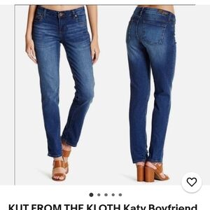 Kut from the Kloth Blue Boyfriend Jeans